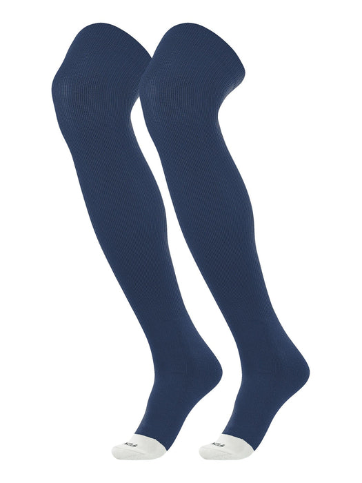 TCK Navy / Large Pro Plus Performance Prosport - Long Over the Knee Socks for Baseball - Adult Sizes