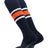 TCK Made in USA Dugout Series Bold Center Stripe Baseball Socks