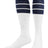 TCK Navy / Small Retro Tube Socks 3 Stripes Over the Calf