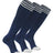 TCK Navy/White 3-Pack / X-Small Prosport Trio Tube Socks