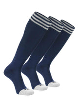 TCK Navy/White 3-Pack / X-Small Prosport Trio Tube Socks