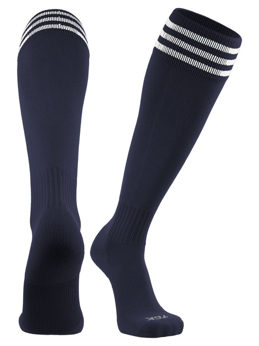 TCK Navy/White / Medium Finale Soccer Socks 3-Stripes