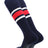 TCK Made in USA Dugout Series Bold Center Stripe Baseball Socks