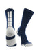 TCK Navy/White / Small Baseline 3.0 Athletic Crew Socks Youth Sizes Team Colors