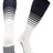Elite Breaker Striped Socks: Extra Stretch for Shin Guards & Comfort