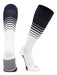 TCK Navy/White / Small Elite Soccer Socks Breaker