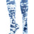 TCK Navy/White / Small Tie Dye Multisport Tube Socks Soccer Softball