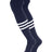 TCK Navy/White / X-Large Dugout Striped Over the Knee Baseball Socks Pattern B