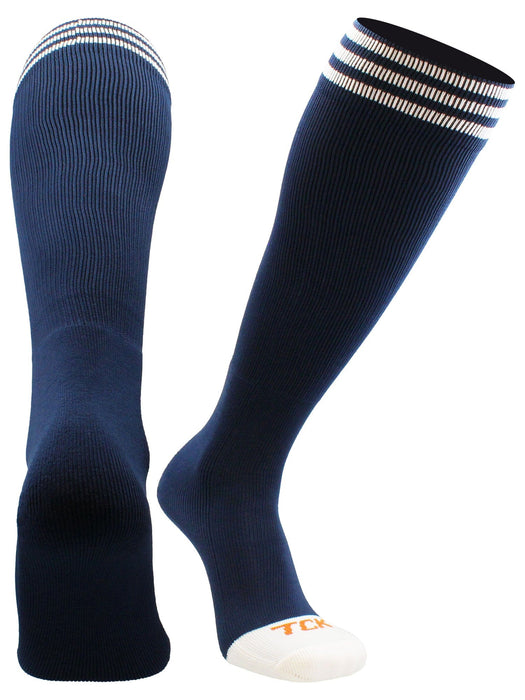 TCK Navy/White / X-Small Prosport Tube Socks Striped