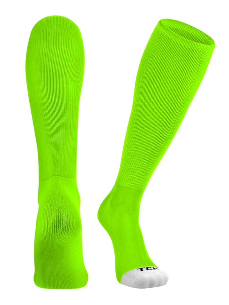 TCK Neon Green / Large Prosport Tube Baseball Softball Socks