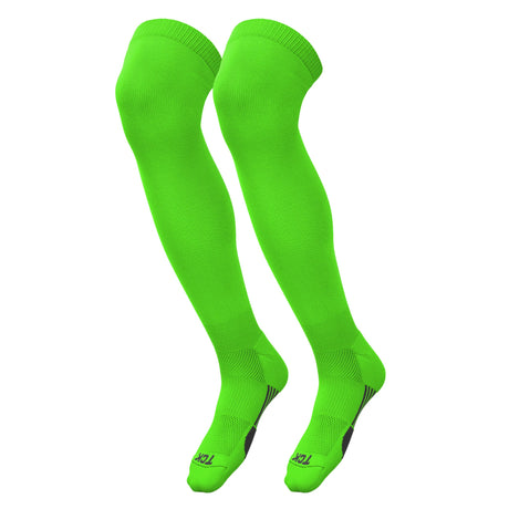 TCK Neon Green / Small Dugout Over the Knee Baseball Socks | Elite Athletic Sock
