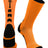 TCK Neon Orange/Black / X-Large Lacrosse Socks Midline Logo Crew