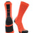 TCK Neon Orange/Graphite/Black / Large Baseline 3.0 Athletic Crew Socks Adult Sizes Team Colors