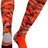 TCK Neon Orange / Medium Elite Long Sports Socks Woodland Camo Over the Calf