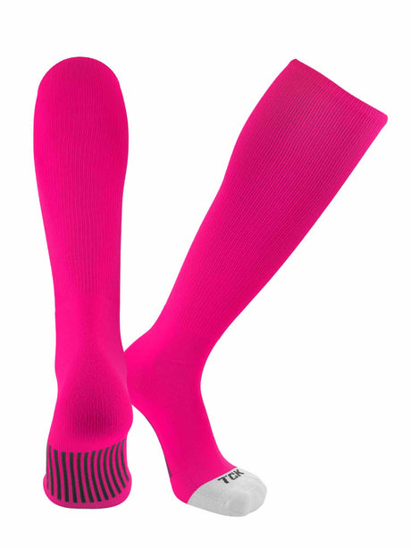 TCK Neon Pink / Large Prosport Tube Baseball Softball Socks