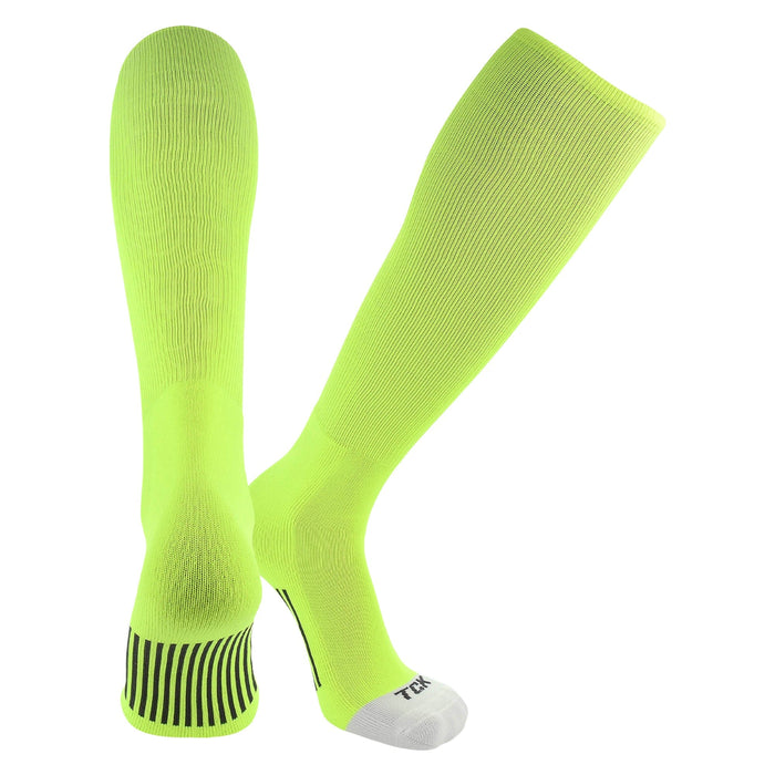 TCK Neon Yellow / Large Prosport Performance Tube Socks