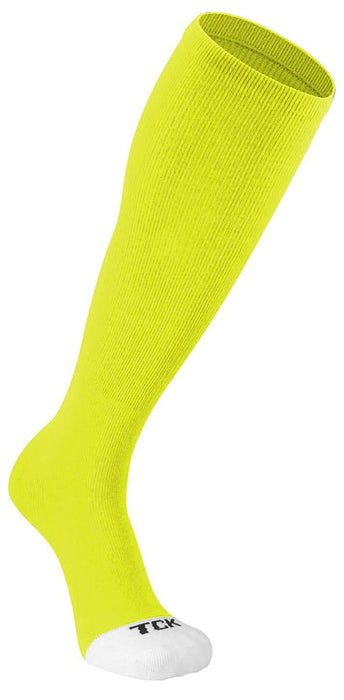 TCK Neon Yellow / X-Small Prosport Performance Tube Socks Youth Sizes