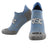 TCK North Carolina Tar Heels / Large UNC Tar Heels No Show Tour Socks