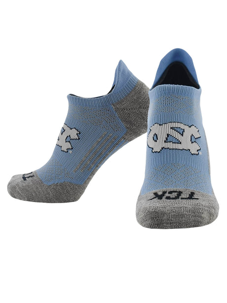 TCK North Carolina Tar Heels / Large UNC Tar Heels No Show Tour Socks
