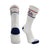 TCK Off-White/Scarlet/Dark Royal / Large TCK Vintage USA Crew Socks For Men and Women