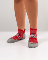 TCK Ohio State Buckeyes / Medium Ohio State Buckeyes No Show Tour Socks