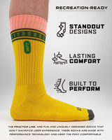 TCK On Point Pencil Crew Socks