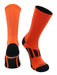 TCK Orange / Large Elite Performance Sports Socks 2.0 Crew Length