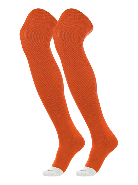 TCK Orange / Large Pro Plus Performance Long Sports Socks Over the Knee