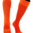 TCK Orange / Medium Soccer Socks Youth Toddler Adult Fold Down Top MS Multisport Tube Socks