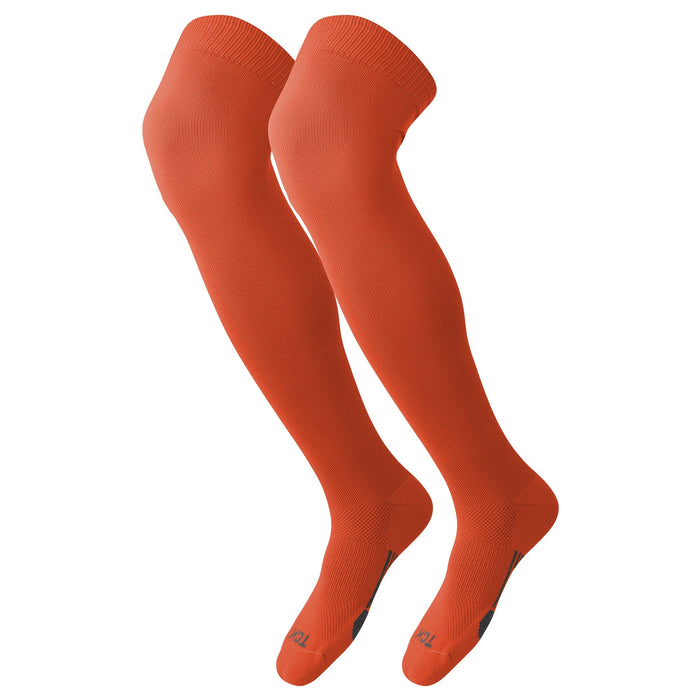 TCK Orange / Small Dugout Over the Knee Baseball Socks | Elite Athletic Sock