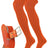 TCK Orange / Small Prosport Belt and Socks Combo | Over the Knee Sock