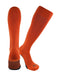 TCK Orange / X-Large Elite Performance Baseball Socks Dugout Solid Team Colors