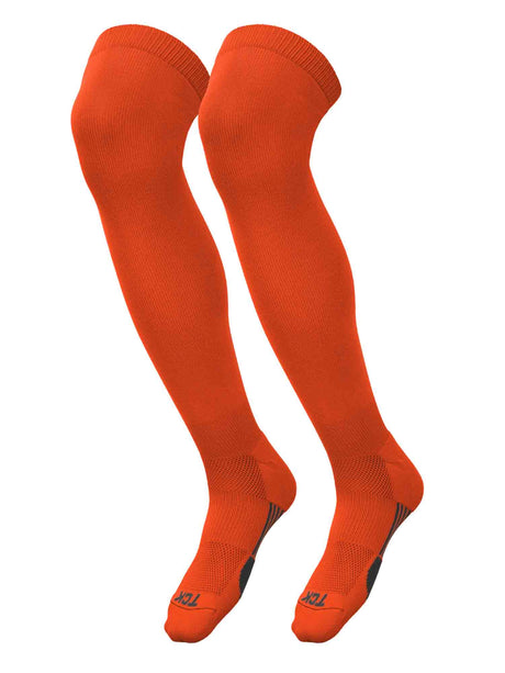 TCK Orange / X-Large Gridiron Extra Tall Football Socks