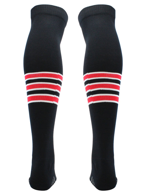 TCK Over the Knee Baseball Socks Pattern D