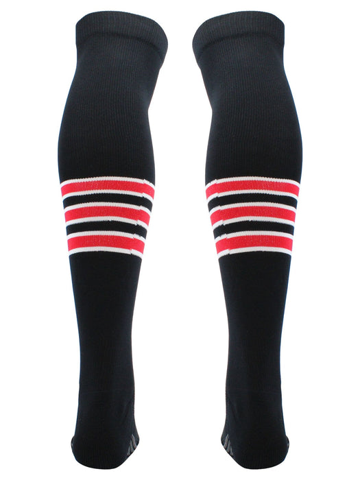 TCK Over the Knee Baseball Socks Pattern D