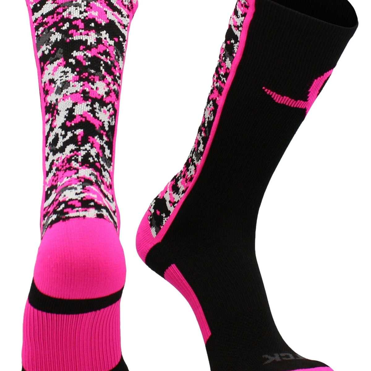 Camo Pink Breast Cancer Awareness — TCK Socks