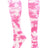 TCK Pink/White / Small Tie Dye Multisport Tube Socks Soccer Softball