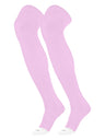 TCK Pink / X-Large Prosport - Long Over the Knee Socks for Baseball - Adult Sizes