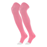 TCK Pink / X-Large Prosport - Long Over the Knee Socks for Baseball - Adult Sizes