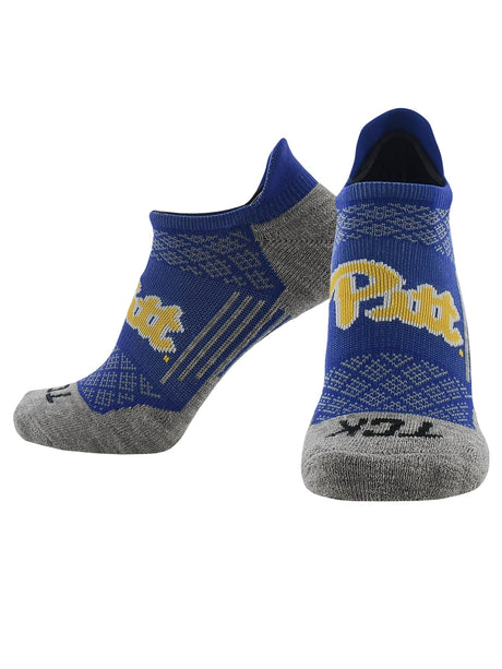 TCK Pittsburgh Panthers / Large Pittsburgh Panthers No Show Tour Socks