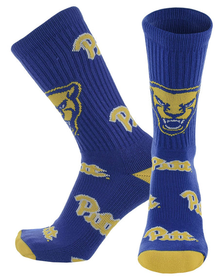 TCK Pittsburgh Royal/Gold / Large Pittsburgh Panthers Mayhem Crew Socks
