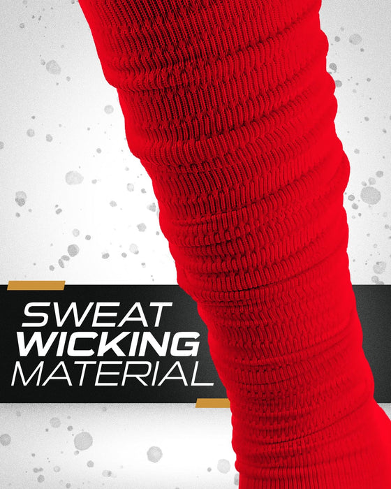 TCK Pre Scrunched Football Leg Sleeves For Men and Boys