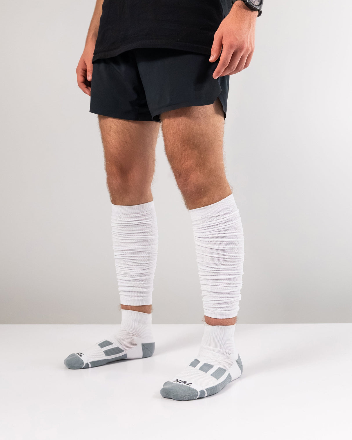 TCK Pre Scrunched Football Leg Sleeves For Men and Boys