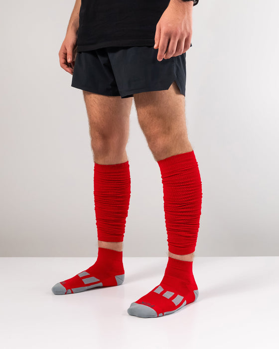 TCK Pre Scrunched Football Leg Sleeves For Men and Boys