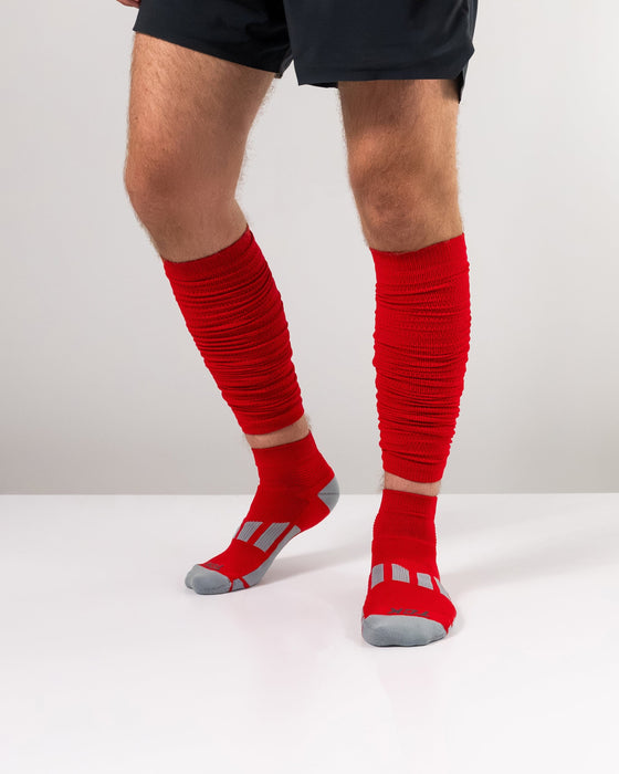 TCK Pre Scrunched Football Leg Sleeves For Men and Boys