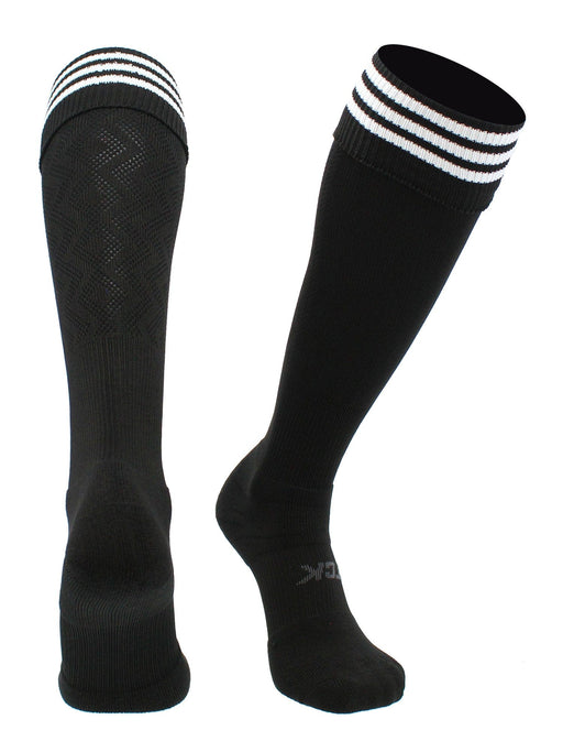 TCK Premier Soccer Socks with Fold Down Stripes