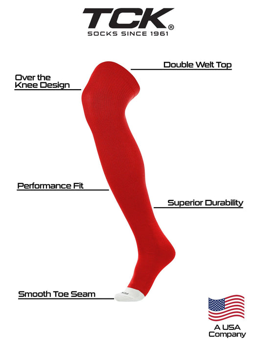 TCK Pro Plus Performance Long Sports Socks Over the Knee