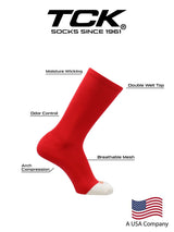 TCK Prosport Crew Socks - Team Colored Crew Socks For All Sports