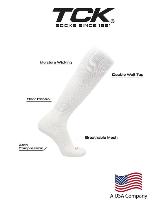 TCK Prosport Performance Tube Socks - Adult Sizes