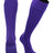 TCK Purple / Large European Soccer Socks Fold Down Top